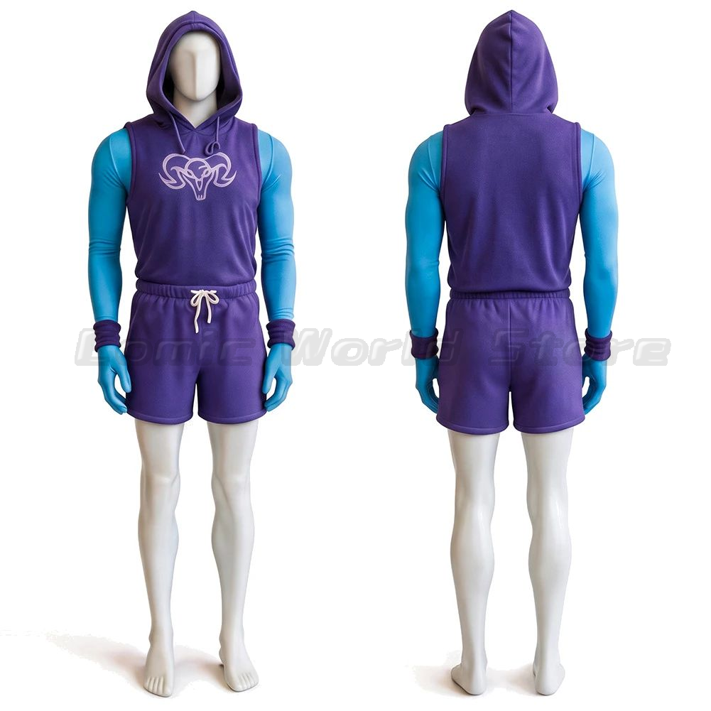 Men Formal Wear Vest - He Man Gym Bro Skeletor Cosplay