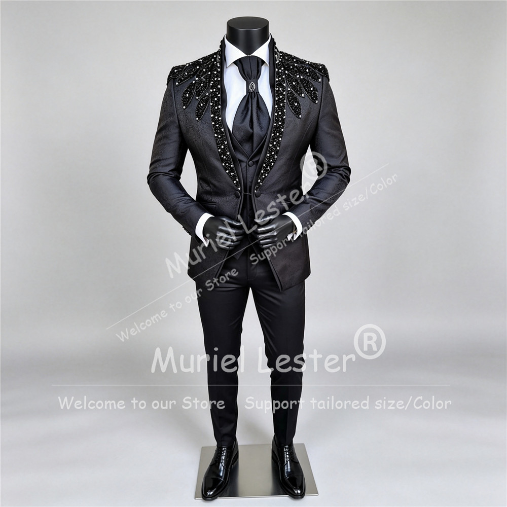 Men Formal Wear Wedding - Italian Design Men Suits Set For