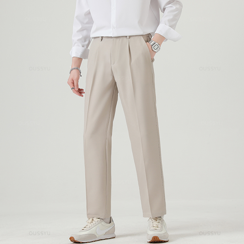 Brand Clothing Smooth Suit Pan - đánh giá và giá Young Men Formal Wear