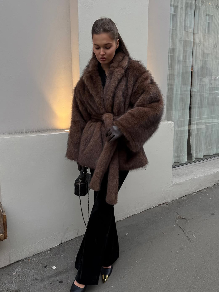 Women Winter Faux Fur Coat 202 - đánh giá và giá Men'S Formal Wear Belt