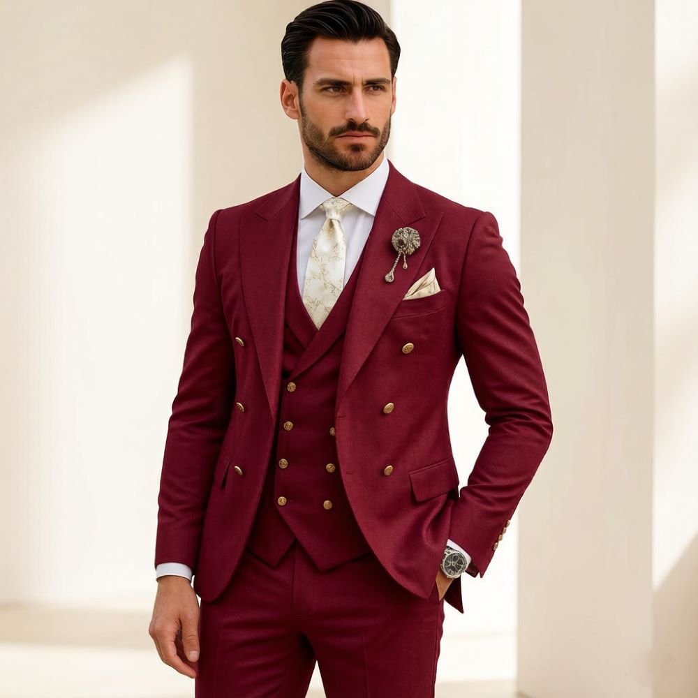 Men Ivory Wedding Suit Slim Fi - đánh giá và giá Men Formal Wear For Wedding