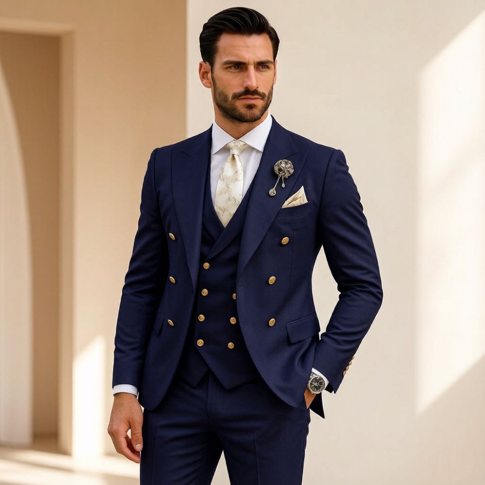 Men Ivory Wedding Suit Slim Fi - đánh giá và giá Men Formal Wear For Wedding