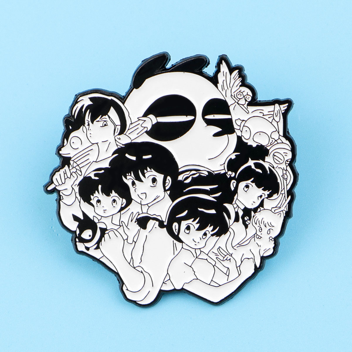 Cartoon Pigs Enamel Pin Brooch - đánh giá và giá Tuxedo Lapel Pin