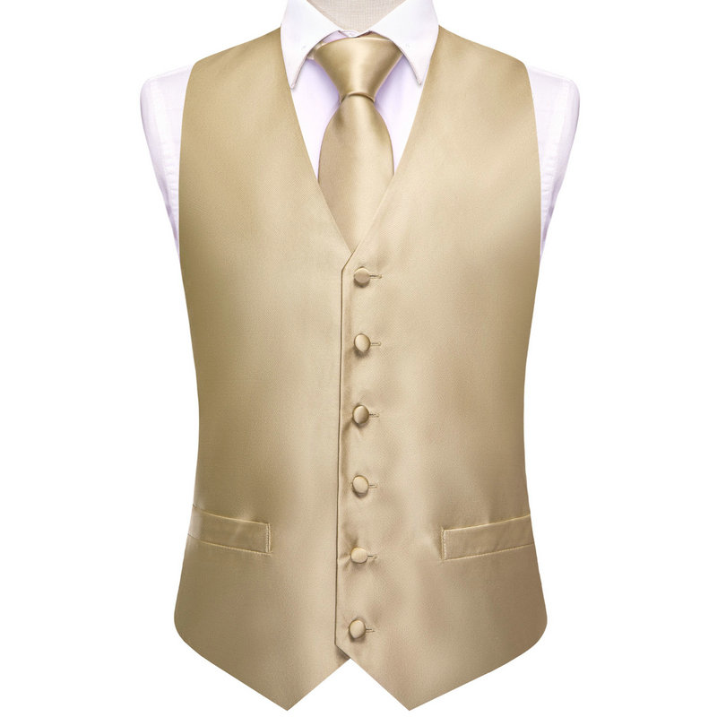 VerveRow Men Solid Satin V‑Nec - đánh giá và giá Men Formal Wear Vest