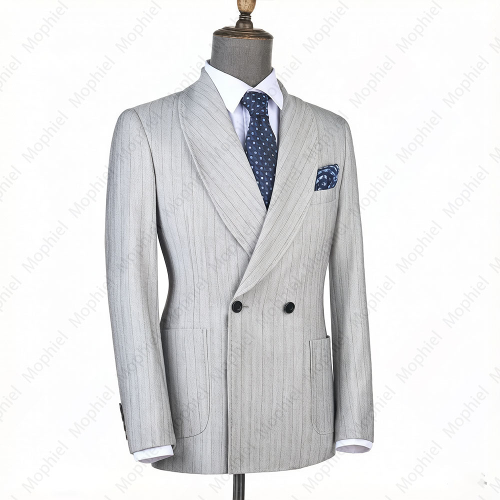 Mophiel Light Grey Men Suits S - đánh giá và giá Men Formal Wear For Wedding