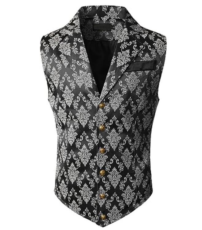 Men Multi Colors Victorian Flo - đánh giá và giá Men Formal Wear Vest