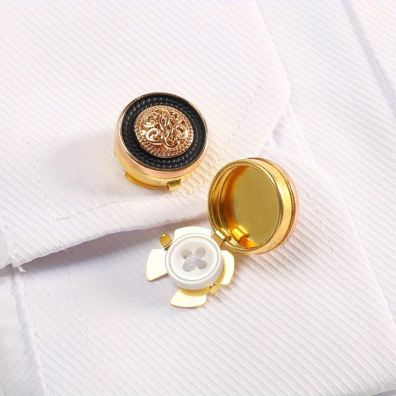 2‑Pack Vintage Metal Shirt But - đánh giá và giá Men'S Holiday Formal Wear