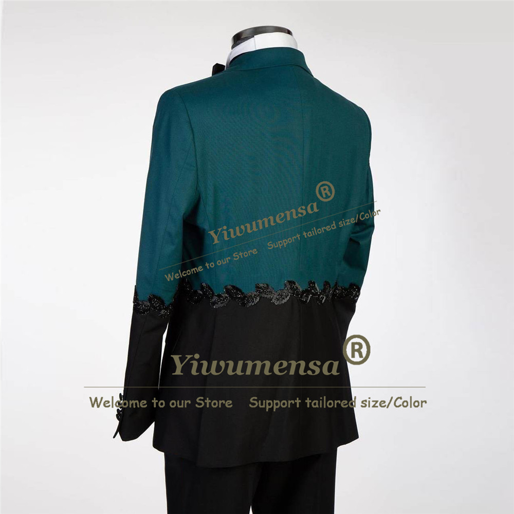 Unique Design Suits Men Splice - đánh giá và giá Men Formal Wear Wedding