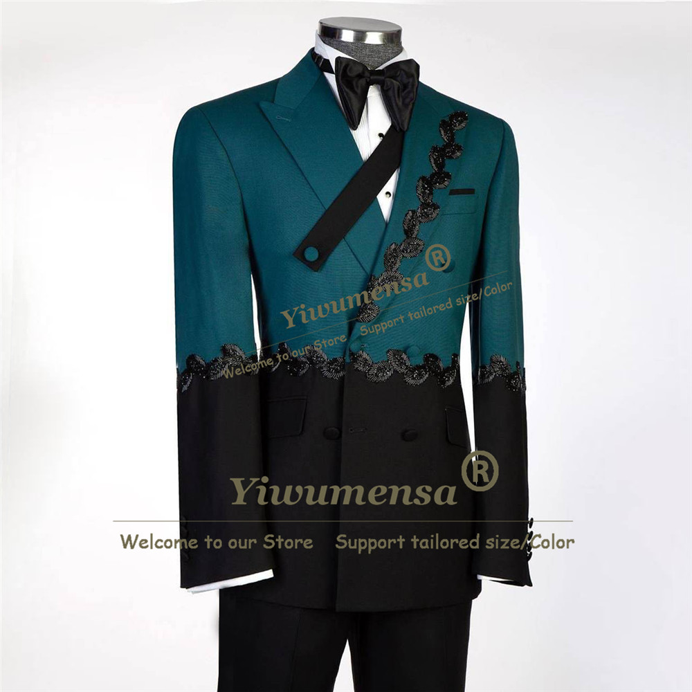 Unique Design Suits Men Splice - đánh giá và giá Men Formal Wear Wedding