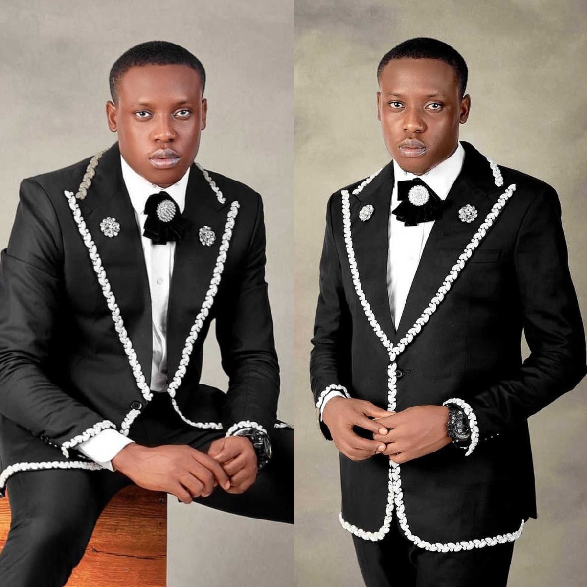 Crystal Men Pants Suits Holida - đánh giá và giá Men'S Holiday Formal Wear