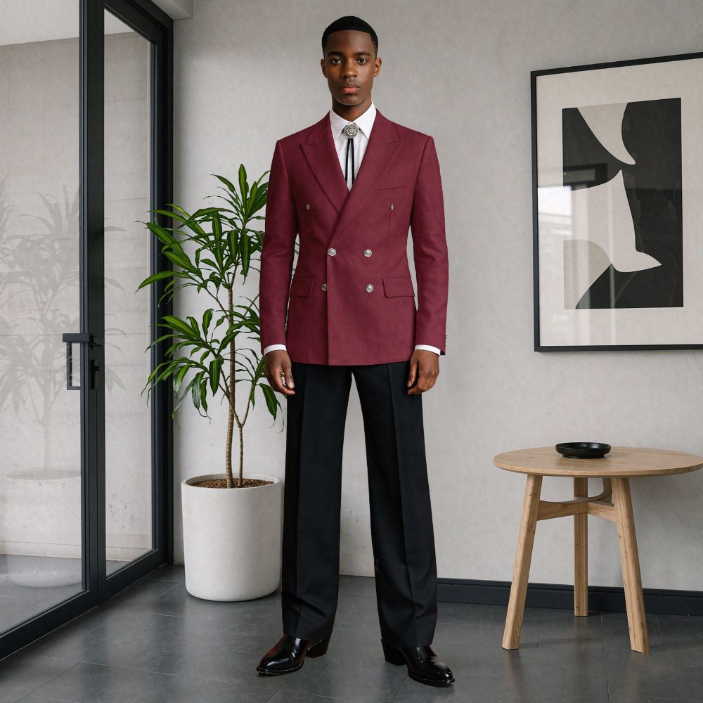 Men 2 Pieces Relaxed Slim Suit - đánh giá và giá Men'S Relaxed Formal Wear