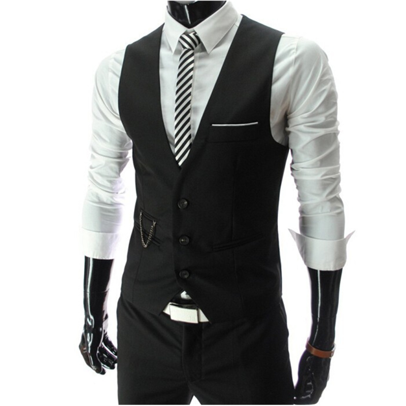 2022 Hàng Mới Về Màu Xám Đầm Á - đánh giá và giá Men Formal Wear Vest