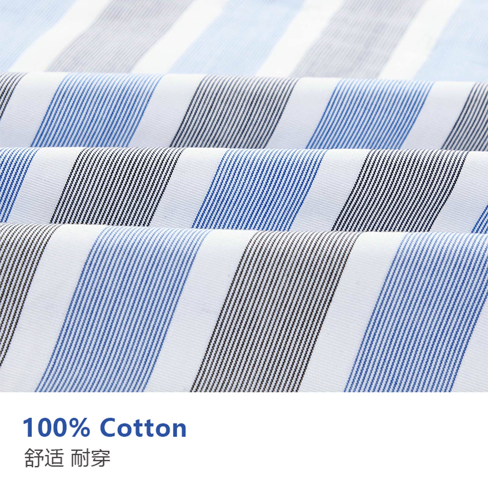 Men's 100% Cotton Striped Shir - đánh giá và giá Men Formal Wear Brands