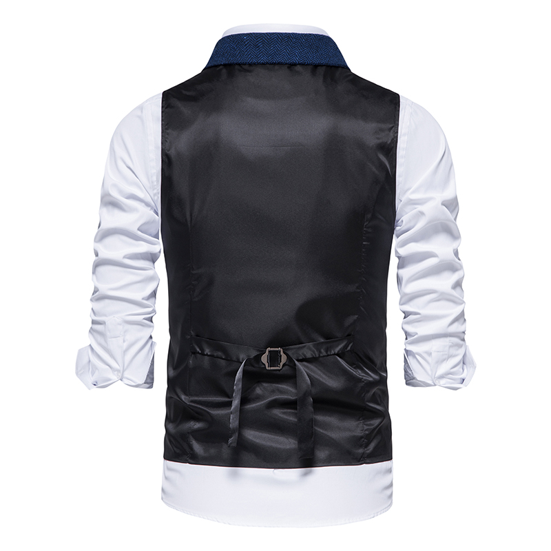Men Suit Vest Herringbone Fabr - đánh giá và giá Men Formal Wear Vest