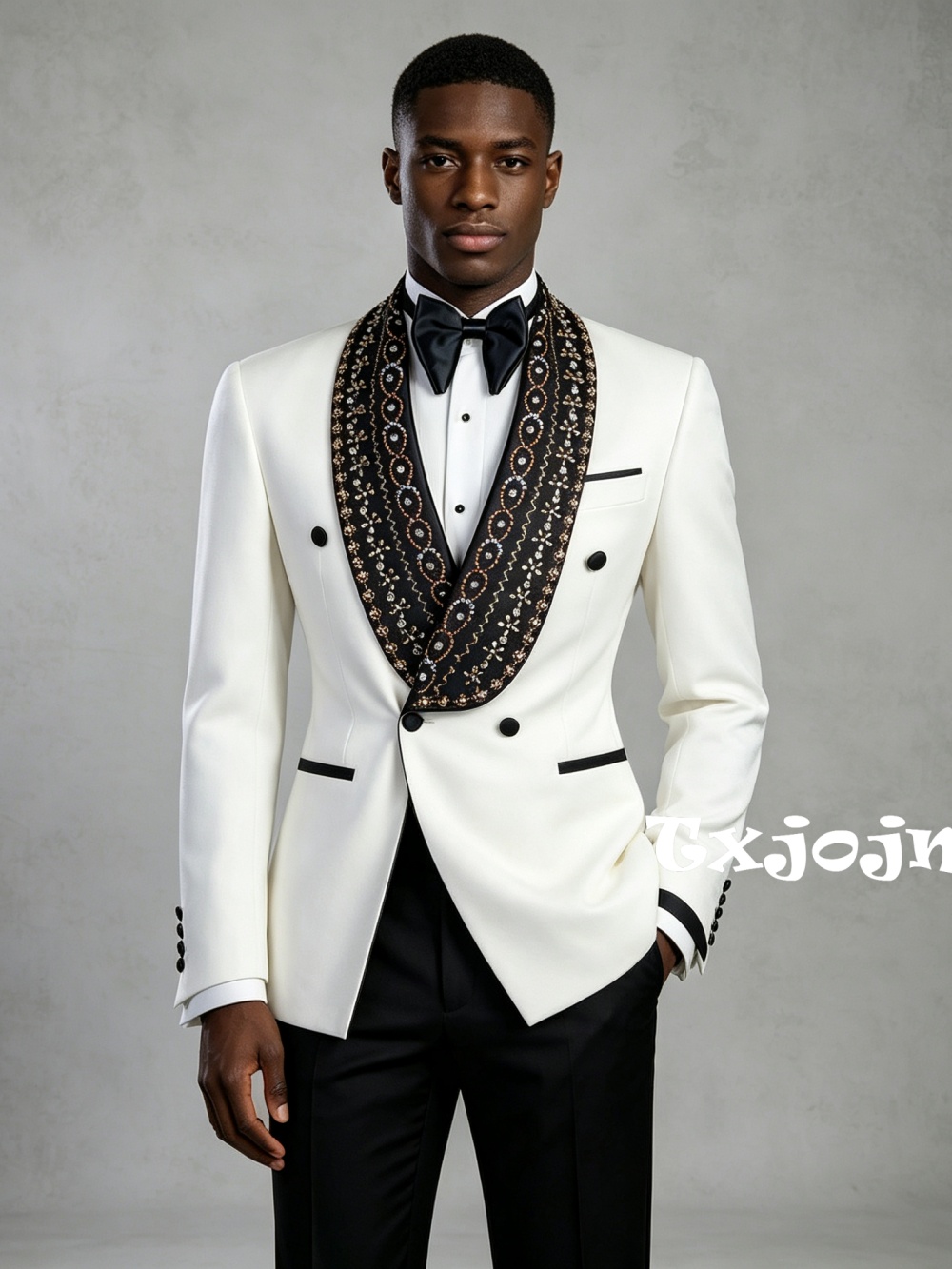 Double Breasted Men's Golden B - đánh giá và giá Men Formal Wear For Wedding