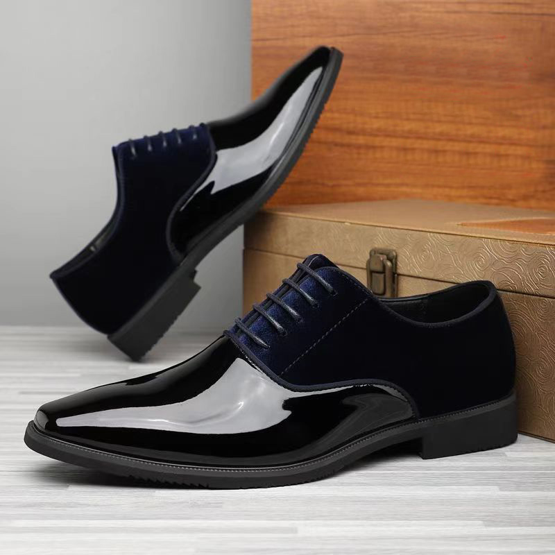 Men Color‑block Oxford Dress S - đánh giá và giá Men Formal Party Wear Dress