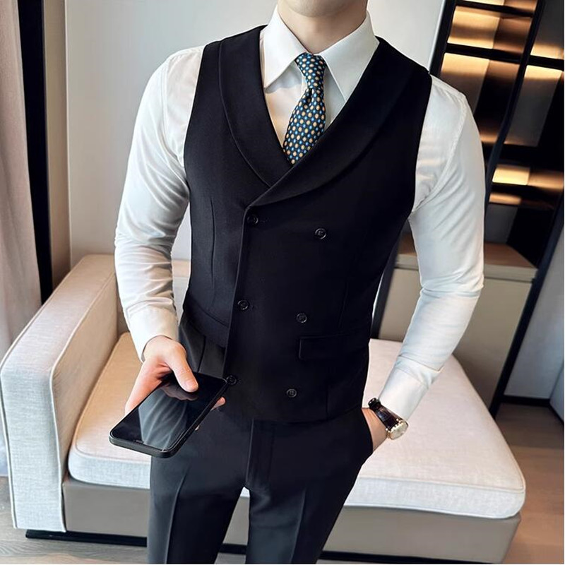 ( Vest + Pants) Men's Double-b - đánh giá và giá Men Formal Wear Vest