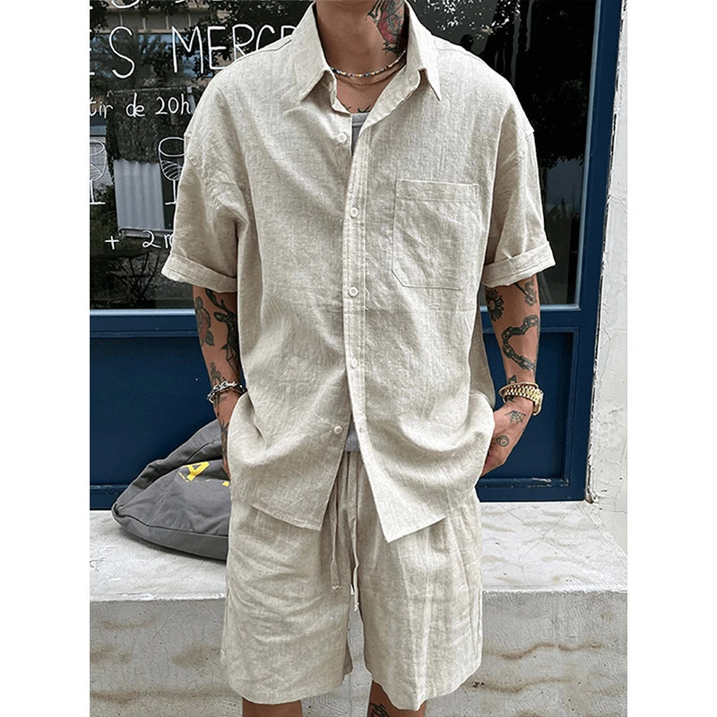 Linen Casual Suit Men's Summer - đánh giá và giá Men'S Relaxed Formal Wear