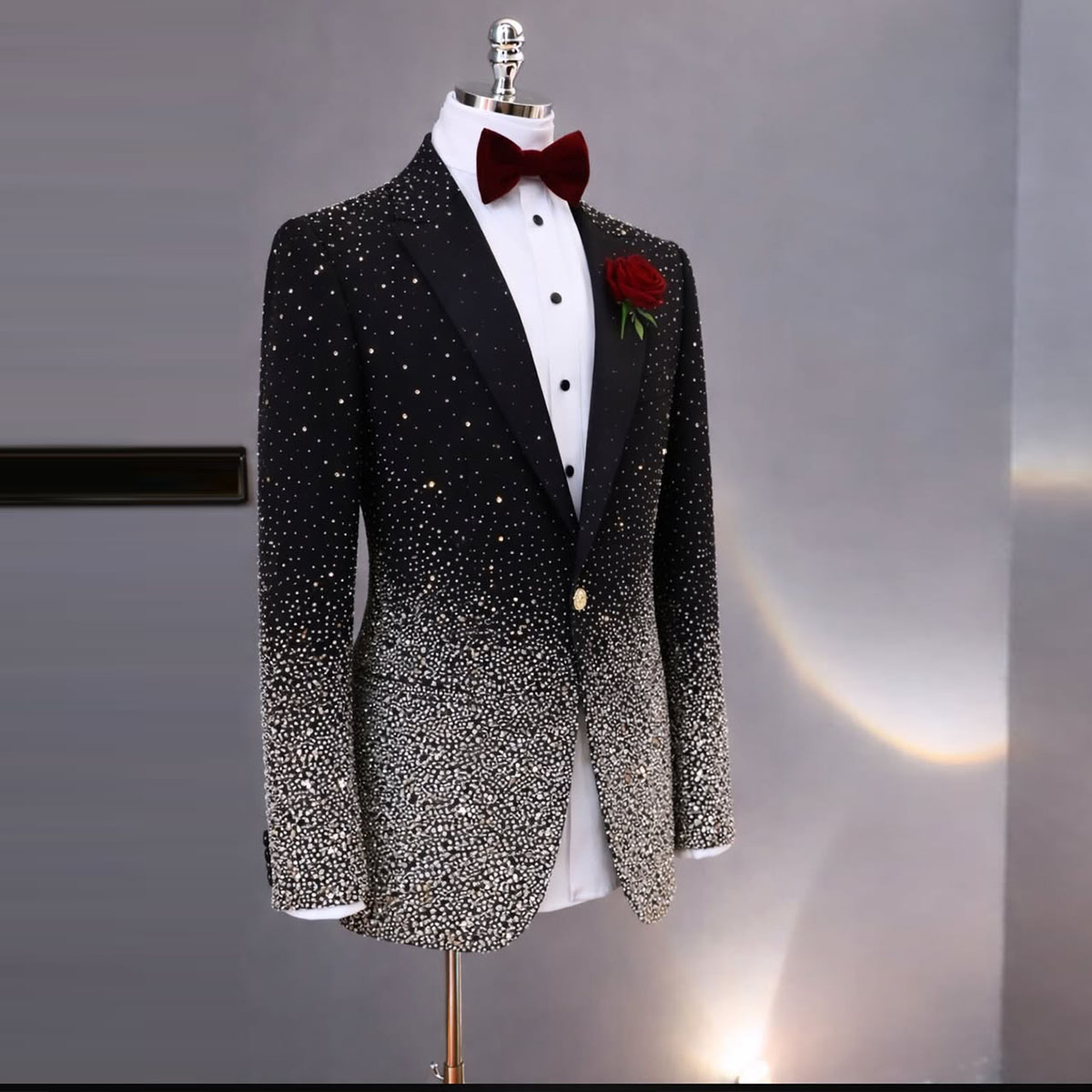 Handsome Rhinestone Diamond Me - đánh giá và giá Men'S Used Formal Wear