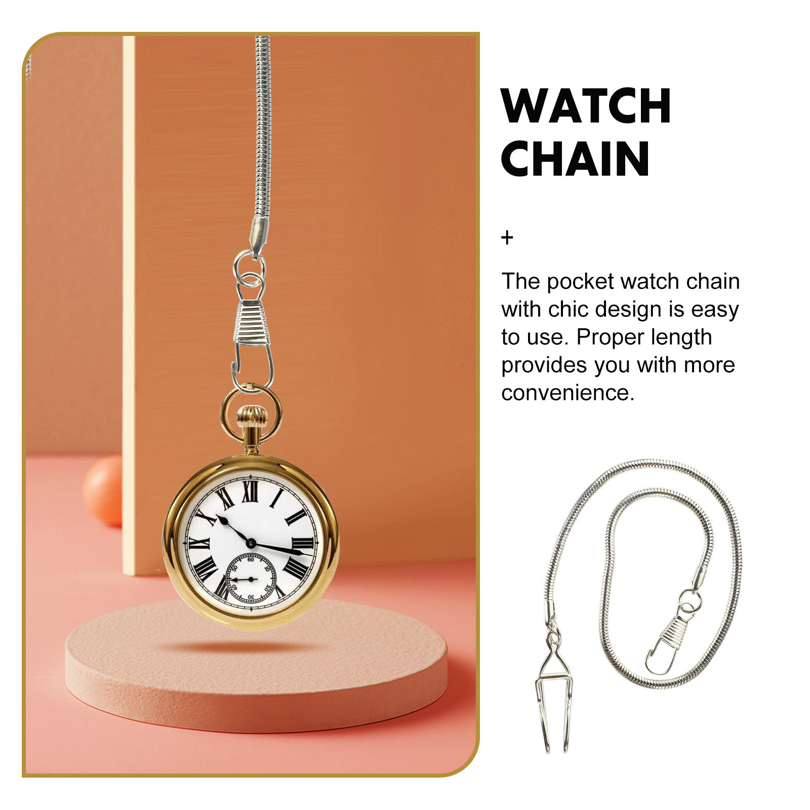 Pocket Watch Chain Alloy Metal - đánh giá và giá Men Formal Wear With Jeans