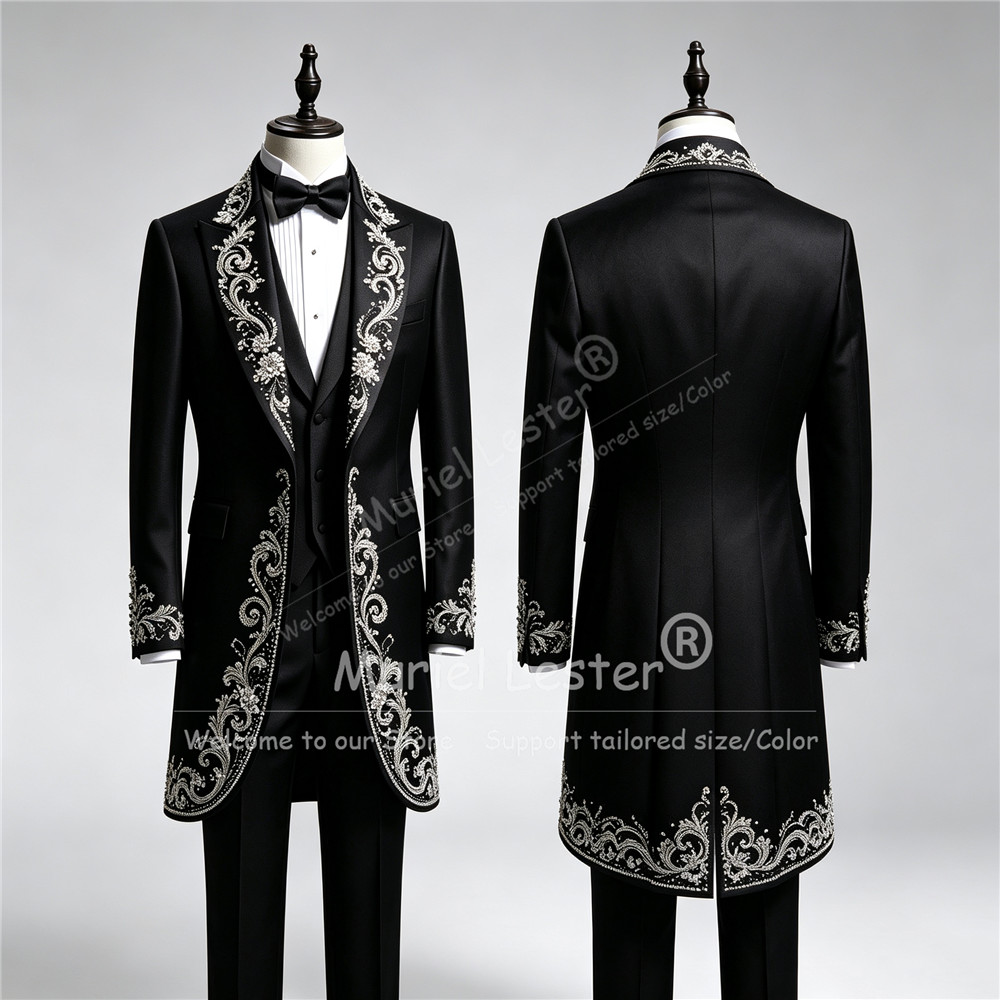 Luxury Man Wedding Tuxedo Suit - đánh giá và giá Men Formal Wear For Wedding